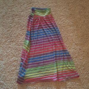 Girls BTween multicolor maxi skirt